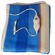 Електропростирадло електричне простирадло з обігрівом Electric Blanket 150х120 см Синє в смужку PRO 1512 5733 фото 2