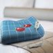 Електропростирадло Electric Blanket 150x120 см, рівномірний обігрів 18 рівнів, низьке енергоспоживання, синій з вишневими клітинками 5734 PRO 1512 фото 2