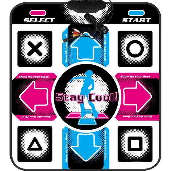 Танцювальний килимок X-TREME Dance PAD Platinum USB для ПК, ноутбука, телевізора та ігрових консолей &mdash; інтерактивний музичний килим для танців, активного відпочинку та змагань вдома KOV 6824 @1 фото