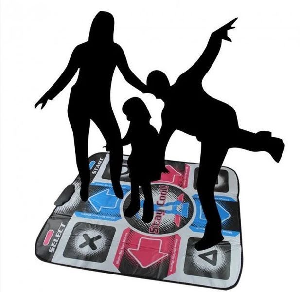 Танцювальний килимок X-TREME Dance PAD Platinum USB для ПК, ноутбука, телевізора та ігрових консолей &mdash; інтерактивний музичний килим для танців, активного відпочинку та змагань вдома KOV 6824 @1 фото