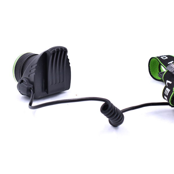 Фонарь налобный акумуляторний XBalog T6 COB 2D, microUSB, оптический zoom, стробоскоп, угол до 90&deg;, габаритный LED T106 фото