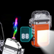 Електроімпульсна запальничка Lighter дугова USB запальничка з ліхтариком 9033 ZA 209 фото 5