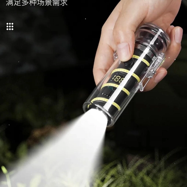 Електроімпульсна дугова запальничка ARC Lighter usb запальничка з ліхтариком та компасом водонепроникна 9032 ZA 229 фото