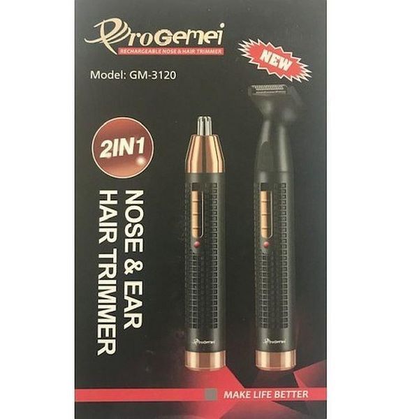 Тример для носа скронь вух Progemei Gm-3120 (bks_02123) 254755806 фото
