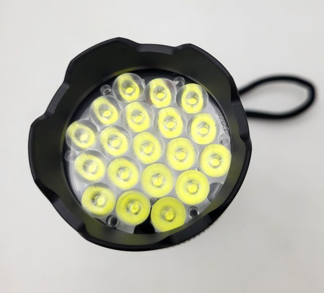 Ручний LED ліхтар Rablex RB-917 3200 лм з 19 діодами XTE, акумулятором 18650 3000 мА&middot;год, 3 режимами, Type-C зарядкою та алюмінієвим корпусом IP44 для пошукових робіт і повсякденного використання RB 917 @1 фото