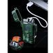 Запальничка Explorer електроімпульсна сенсорна USB вологозахищений корпус 7,5 см Камуфляж-Хакі 317 фото 3