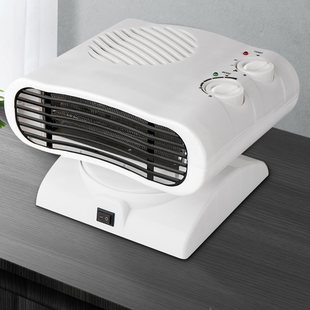 Тепловентилятор поворотний 90&deg; RAF Fan Heater 2000 Вт до 22 м&sup2;, електричний обігрівач, 3 режими, білий R 1185 фото