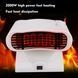 Тепловентилятор поворотний 90&deg; RAF Fan Heater 2000 Вт до 22 м&sup2;, електричний обігрівач, 3 режими, білий R 1185 фото 7