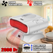 Тепловентилятор поворотний 90&deg; RAF Fan Heater 2000 Вт до 22 м&sup2;, електричний обігрівач, 3 режими, білий R 1185 фото 3