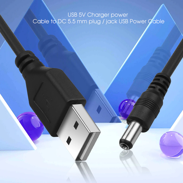 Повышающий переходник кабель USB 5V to 12V DC для роутера DC 5.5х2.1 Berger USB 5V to 12V 7197 USB 9V КОПИЯ фото